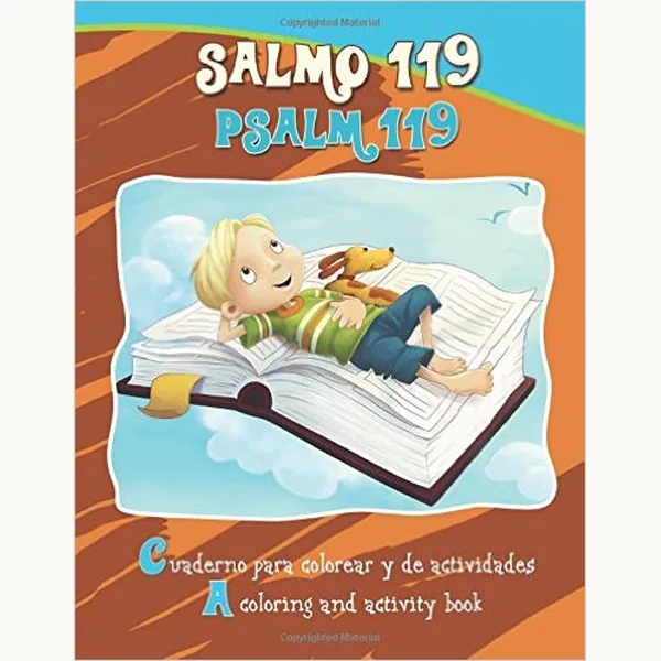 Salmo 119 Cuaderno Para Colorear Y De Actividades Bilingue